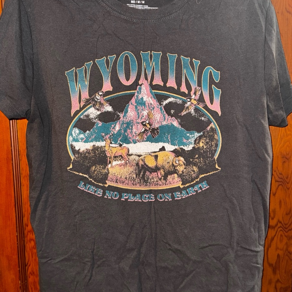 Mighty Fine Black Graphic Short Sleeve Tee